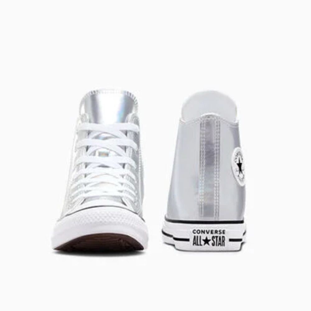 Converse Chuck Taylor All Star Metallic Hightop Sneakers Shoes Size 8 - Picture 16 of 17